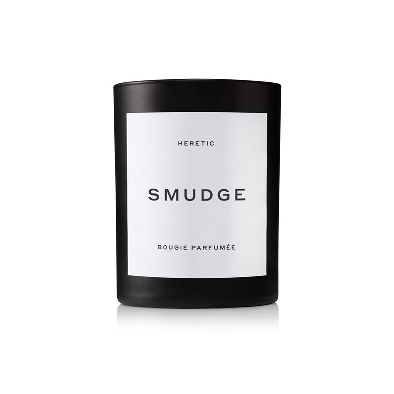 Buy Heretic Parfum Smudge Candle 230g at One Fine Secret. Natural & Organic Fragrance Candle. Clean Beauty Store in Melbourne, Australia.