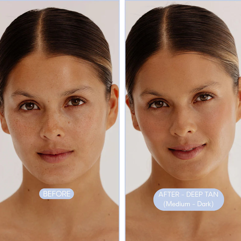 Buy Sol Sista Butta Block Tinted Mineral Beauty Zinc SPF 50+ in Deep Tan shade at One Fine Secret.