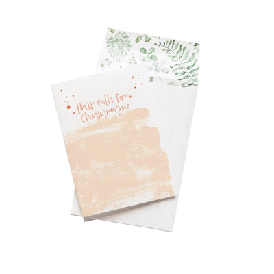 Buy Emma Kate Co. Greeting Card - This calls for champagne at One Fine Secret. Clean Beauty Melbourne.