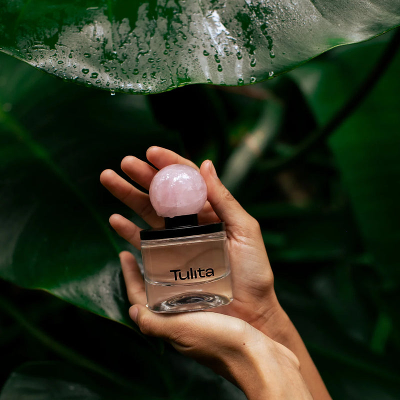 Buy Tulita 100% Natural Eau de Parfum - Vikasa in 50ml with crystal at One Fine Secret. Official Stockist. Natural & Organic Perfume Clean Beauty Store in Melbourne, Australia.