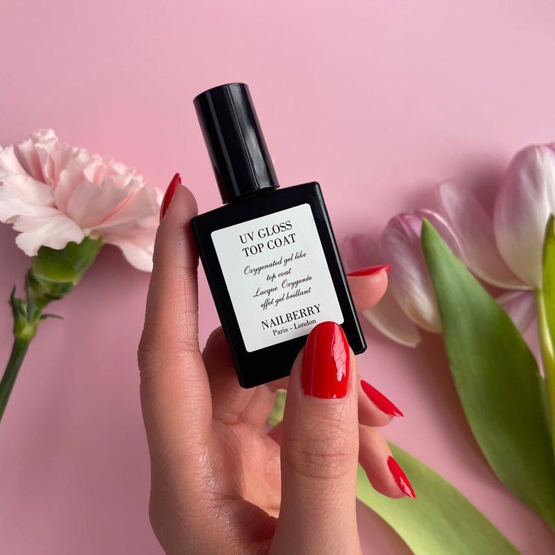 Buy Nailberry UV Gloss Top Coat at One Fine Secret Clean Beauty Australia.