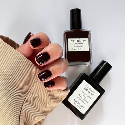Buy Nailberry UV Gloss Top Coat at One Fine Secret Clean Beauty Australia.