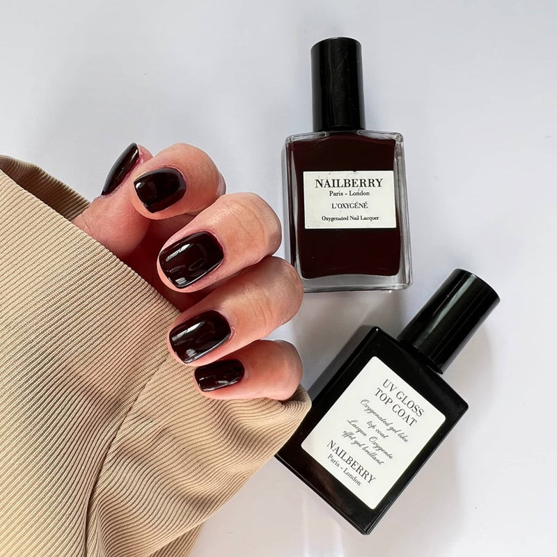 Buy Nailberry UV Gloss Top Coat at One Fine Secret Clean Beauty Australia.