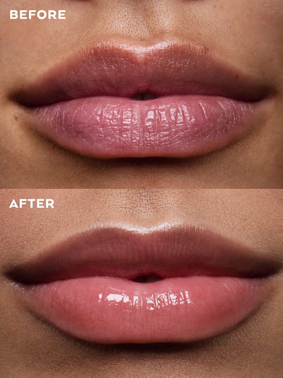 Buy Und Gretel GLIZ Lip Oil in Powder Rose colour at One Fine Secret Australia.