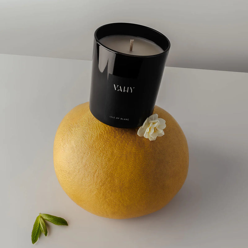 Buy Vahy Isle of Blanc Candle 280g at One Fine Secret. Official Stockist. Natural & Organic Perfume Clean Beauty Store in Melbourne, Australia.