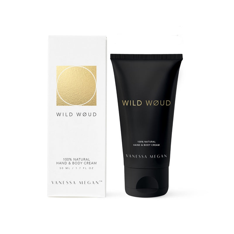 Buy Vanessa Megan 100% Natural Hand & Body Cream 50ml - Wild Woud at One Fine Secret. Official Stockist. Clean Beauty Melbourne