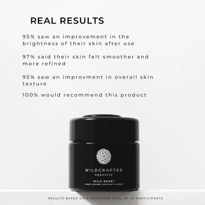 Buy Wildcrafted Organics Wild Berry Honey Cleanse | Exfoliant | Masque 100ml at One Fine Secret Clean Beauty.