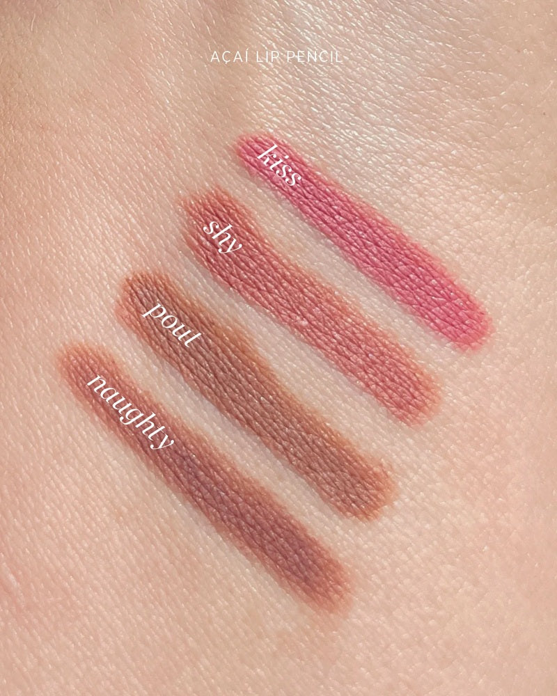 Buy Ere Perez Acai Lip Pencil in 4 versatile colours at One Fine Secret.
