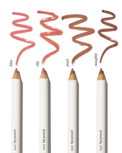 Buy Ere Perez Acai Lip Pencil in 4 versatile colours at One Fine Secret.