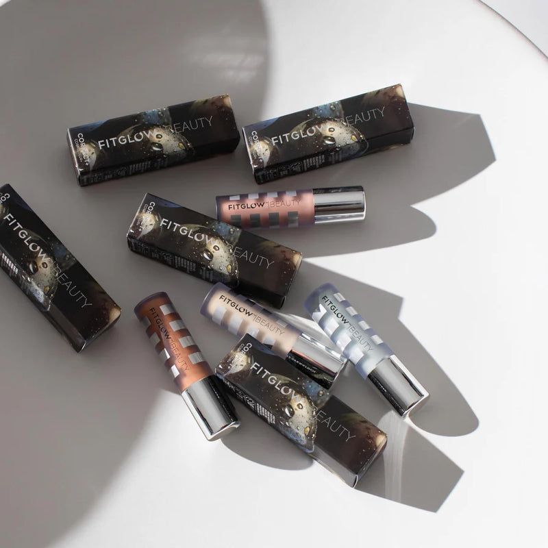 Fitglow Beauty Correct+ Colour Swatches at One Fine Secret Clean Beauty.