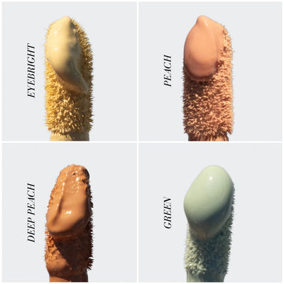 Fitglow Beauty Correct+ Colour Swatches at One Fine Secret Clean Beauty.