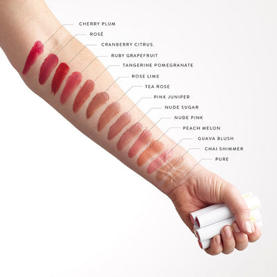 Buy Luk Beautifood Lip Nourish Lipstick at One Fine Secret. 14 colours available. Natural & Organic Makeup Clean Beauty Store in Melbourne, Australia.