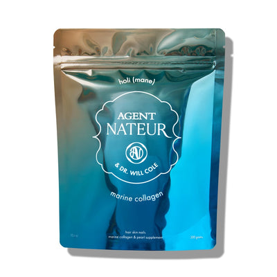 Buy Agent Nateur Collagen Powder holi (mane) hair skin nails 2 daily supplements combined 300g at One Fine Secret. Official Stockist. Natural & Organic Clean Beauty Store in Melbourne, Australia.