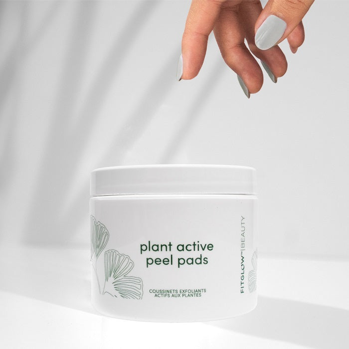 Buy Fitglow Beauty Plant Active Peel Pads (50 pads) at One Fine Secret. Official Stockist. Natural & Organic Skincare Clean Beauty Store in Melbourne, Australia.