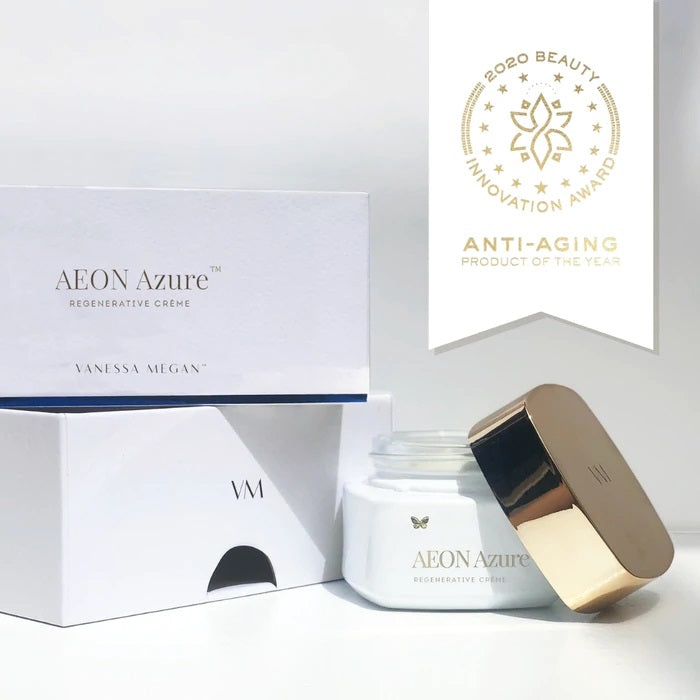 Vanessa Megan Award Winning Skincare. Buy Vanessa Megan AEON Azure Regenerative Night Repair Creme at One Fine Secret. Official Stockist. Natural & Organic Clean Beauty Store in Melbourne, Australia.