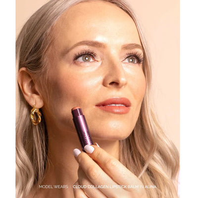 Buy Fitglow Beauty Cloud Collagen Lipstick Balm 4g in ALINA colour at One Fine Secret. Natural & Organic Clean Beauty Store in Melbourne, Australia.