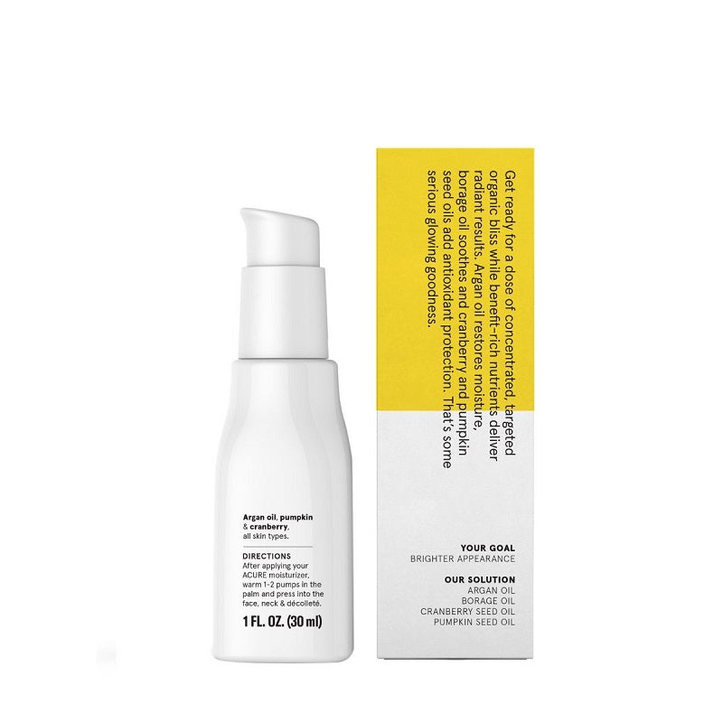 Buy Acure Brightening Glowing Serum 30ml at One Fine Secret. Natural & Organic Skincare Store in Melbourne, Australia.