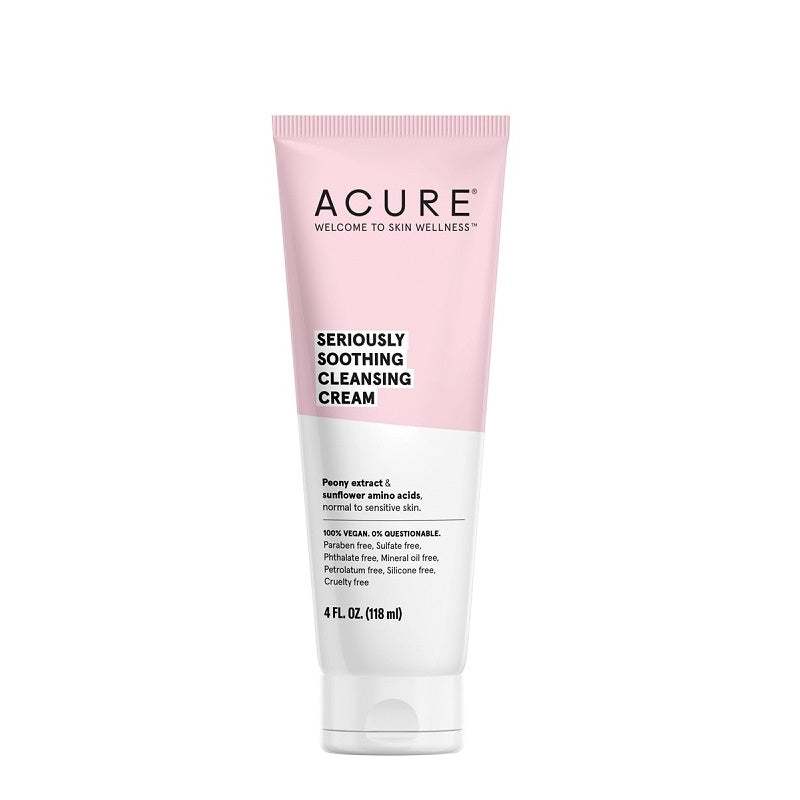 Buy Acure Seriously Soothing Cleansing Cream at One Fine Secret. Natural & Organic Skincare Store in Melbourne, Australia.