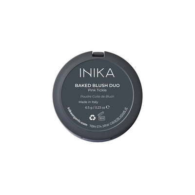 Buy Inika Organic Baked Blush Duo in Pink Tickle at One Fine Secret. Official Stockist. Natural & Organic Clean Beauty Store in Melbourne, Australia.