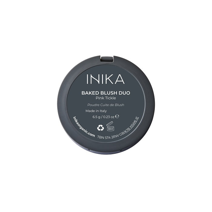 Buy Inika Organic Baked Blush Duo in Pink Tickle at One Fine Secret. Official Stockist. Natural & Organic Clean Beauty Store in Melbourne, Australia.
