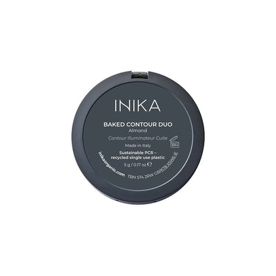 Buy Inika Organic Baked Contour Duo 5g in Almond colour at One Fine Secret. Official Stockist. Natural & Organic Clean Beauty Store in Melbourne, Australia.