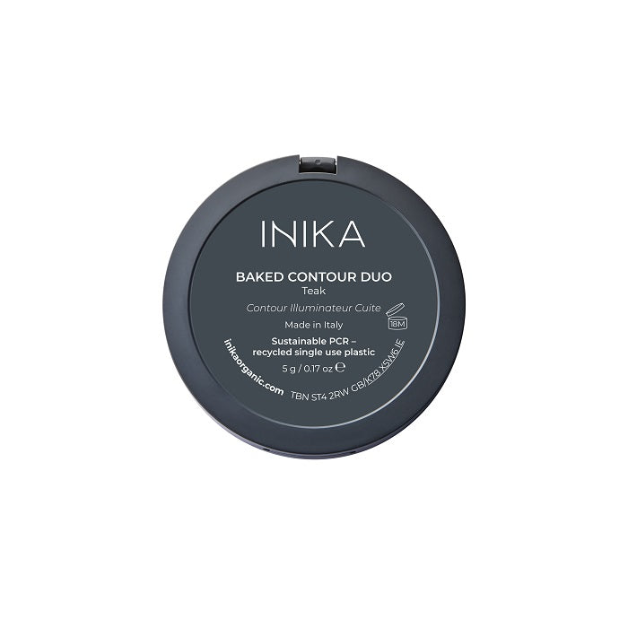 Buy Inika Organic Baked Contour Duo 5g in Teak colour at One Fine Secret. Official Stockist. Natural & Organic Clean Beauty Store in Melbourne, Australia.