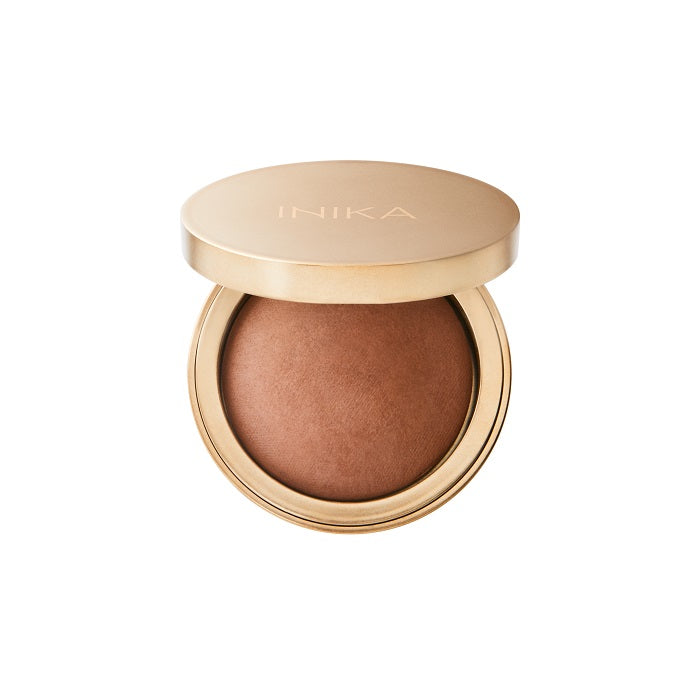 Buy Inika Organic Baked Mineral Bronzer in Sunkissed or Sunbeam colour at One Fine Secret. Official Stockist. Natural & Organic Makeup Clean Beauty Store in Melbourne, Australia.