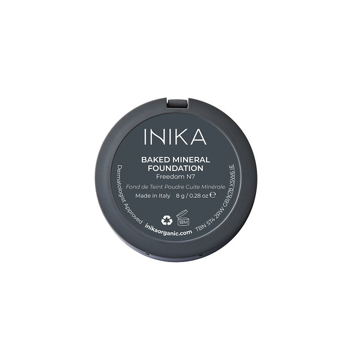 Buy Inika Organic Baked Mineral Foundation Freedom 8g at One Fine Secret. Official Stockist in Melbourne, Australia. Clean Beauty Store.