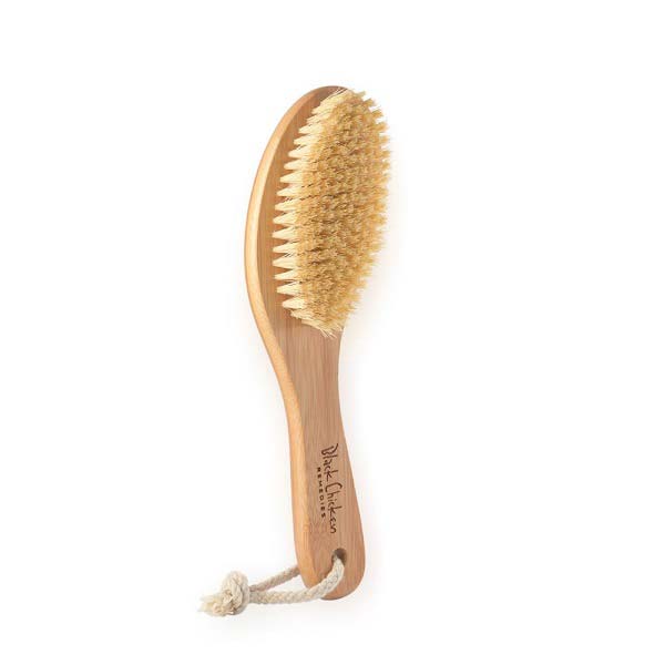 Buy Black Chicken Garshana Dry Body Brush at One Fine Secret. Natural & Organic Clean Beauty Store in Melbourne, Australia.