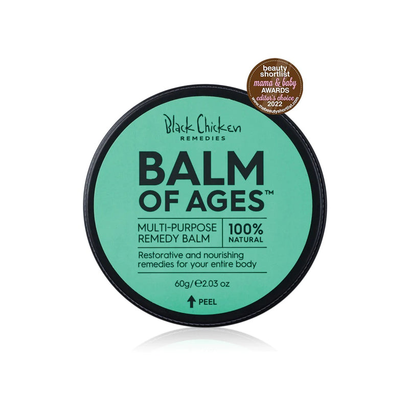 Buy Black Chicken Remedies Balm of Ages Multi-purpose Remedy Balm at One Fine Secret. Natural & Organic Skincare Clean Beauty Store in Melbourne, Australia.