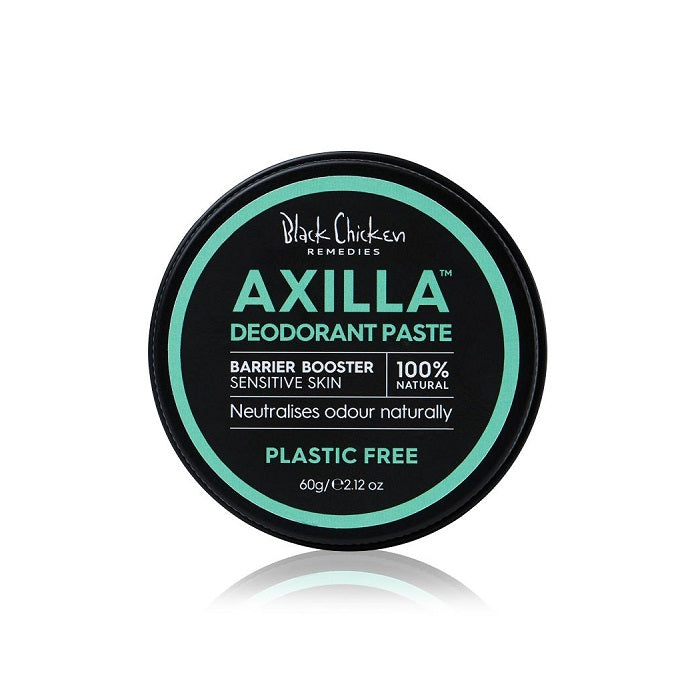 Buy Black Chicken Axilla Natural Deodorant Paste for Sensitive Skin at One Fine Secret now! 60g Plastic Free Tin. Natural & Organic Skincare and Makeup Clean Beauty Store in Melbourne, Australia