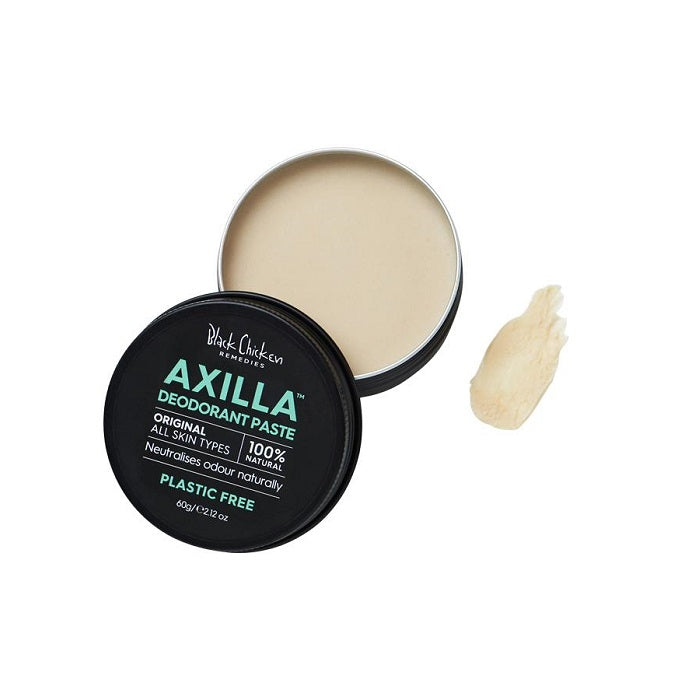 Shop Award Winning Black Chicken Axilla Natural Deodorant Paste Original 60g Plastic Free Tin at One Fine Secret now! Natural & Organic Skincare and Makeup. Clean Beauty Store in Melbourne, Australia