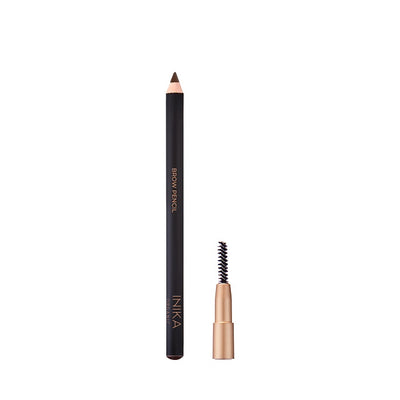 Buy Inika Organic Brow Pencil in Brunette colour at One Fine Secret. Official Stockist. Natural & Organic Clean Beauty Store in Melbourne, Australia.