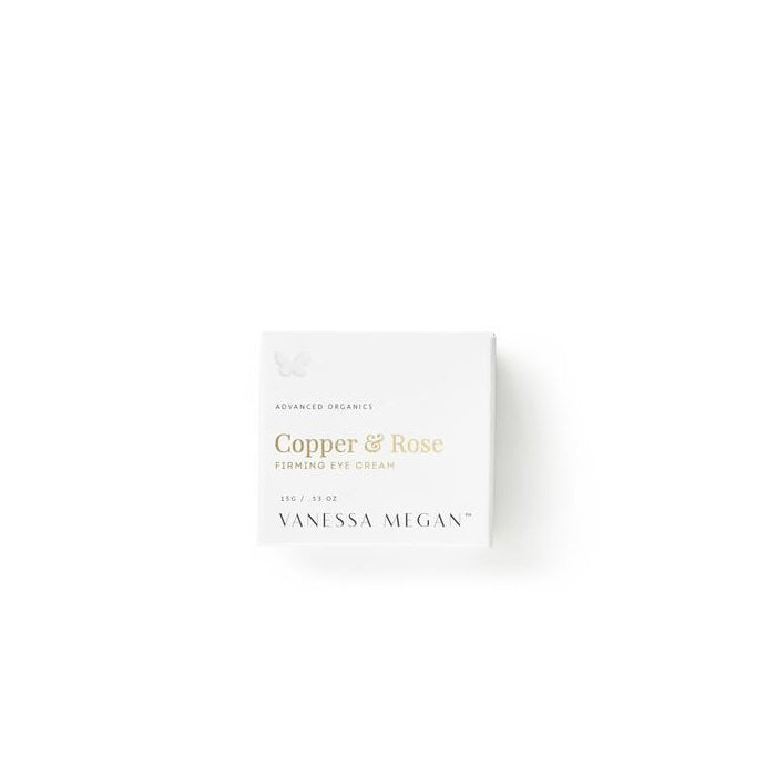 Buy Vanessa Megan Copper & Rose Firming Eye Cream at One Fine Secret. Natural & Organic Clean Beauty Store in Melbourne, Australia.