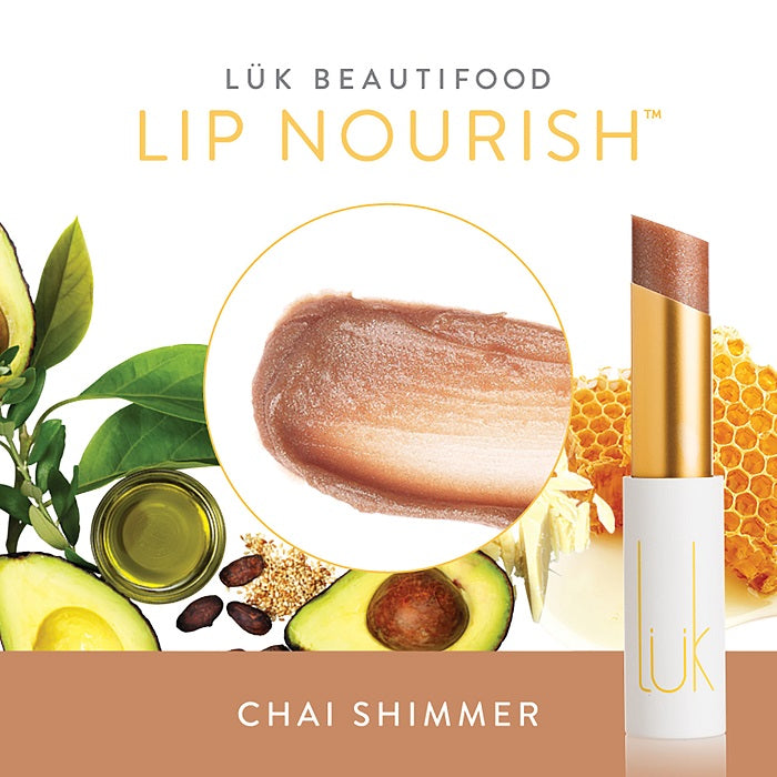 Buy Luk Beautifood Lip Nourish Lipstick in Chai Shimmer colour at One Fine Secret. Luk Beautifood Official Australia Stockist in Melbourne.