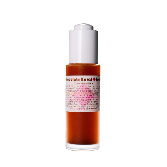 Buy Living Libations Chocolate Karat Serum 30ml at One Fine Secret. Living Libations Australia. Natural & Organic Clean Beauty Store in Melbourne.