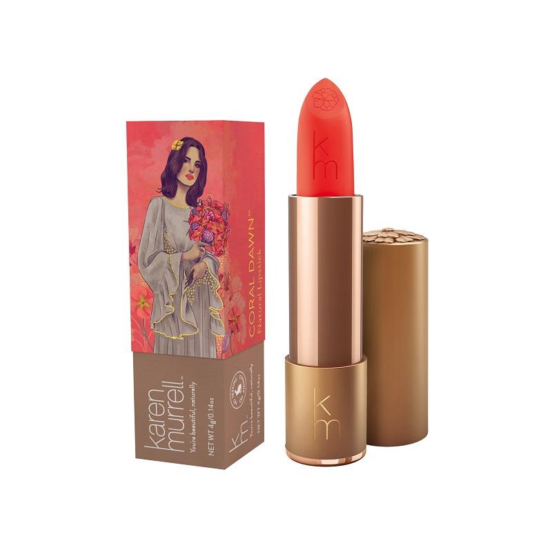 Buy Karen Murrell Natural Lipstick Coral Dawn at One Fine Secret. Karen Murrell&