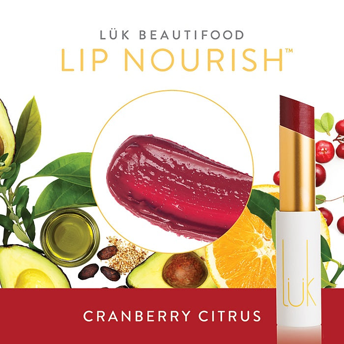 Buy Luk Beautifood Lip Nourish Lipstick in Cranberry Citrus colour at One Fine Secret. Luk Beautifood Official Australia Stockist in Melbourne.