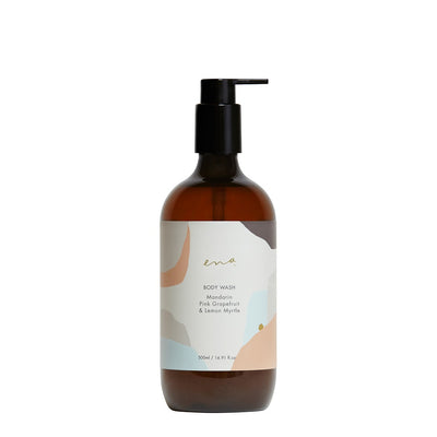 Clean Beauty Body Care. Ena Body Wash - Mandarin, Pink Grapefruit & Lemon Myrtle 500ml - One Fine Secret