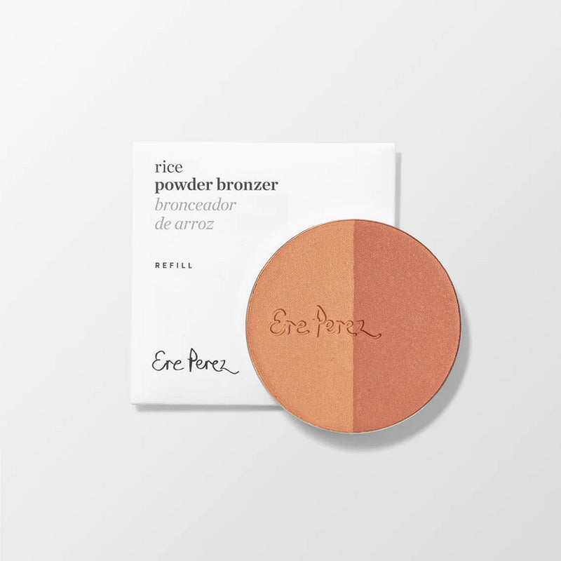 Buy Ere Perez Rice Powder Bronzer 10g - Tulum in Case or Refill only at One Fine Secret. Official Stockist. Natural & Organic Clean Beauty Store in Melbourne, Australia.