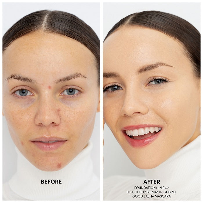 Buy Fitglow Beauty Foundation+ 30ml in F2.7 colour at One Fine Secret. Official Stockist. Natural & Organic Makeup. Clean Beauty Store in Melbourne, Australia.
