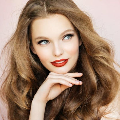 Natural Lip Makeup. Karen Murrell Natural Lipstick - Fiery Ruby. Discover Clean Beauty at One Fine Secret!