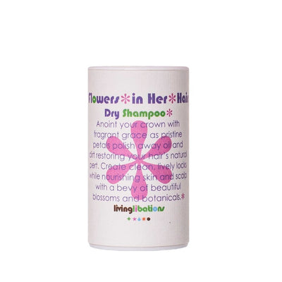 Buy Living Libations Flowers In Her Hair Dry Shampoo 30ml at One Fine Secret. Living Libations AU Stockist, Clean Beauty Store in Melbourne.