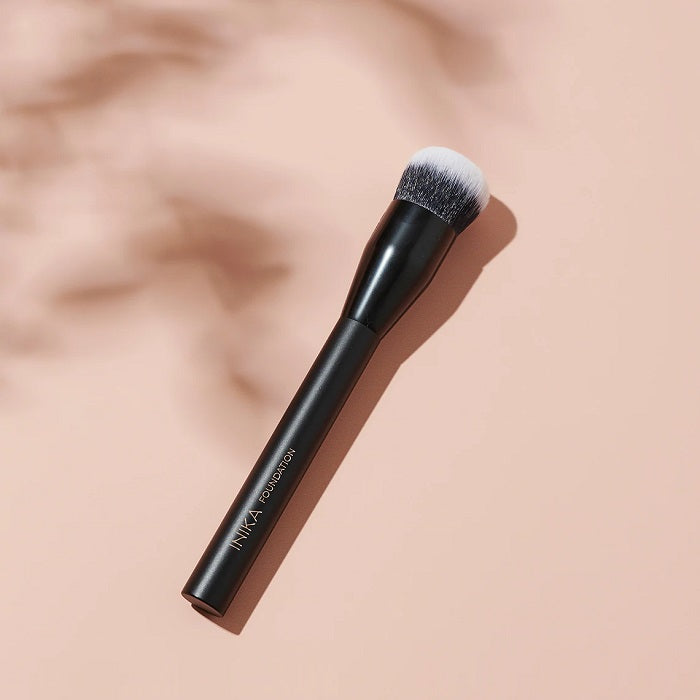 Buy Inika Organic Foundation Brush at One Fine Secret. Official Stockist. Natural & Organic Skincare Makeup. Clean Beauty Store in Melbourne, Australia.
