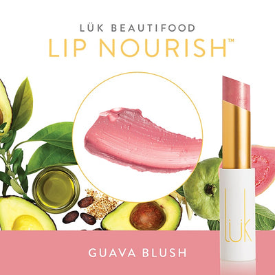 Buy Luk Beautifood Lip Nourish Lipstick in Guava Blush colour at One Fine Secret. Luk Beautifood Official Australia Stockist in Melbourne.