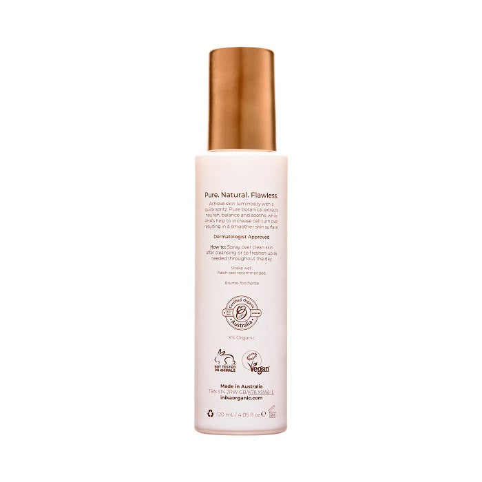 Buy Inika Organic Hydrating Toning Mist 120ml at One Fine Secret. Official Stockist. Natural & Organic Clean Beauty Store in Melbourne, Australia.