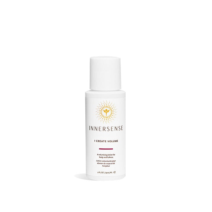 The best organic hair styling lotion. Buy Innersense I Create Volume (Volumizing Lotion) 59ml Travel Size at One Fine Secret. Natural & Organic Hair Care store in Melbourne, Australia.