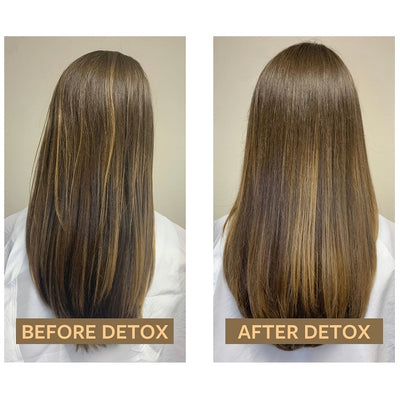 Innersense Detox Hair Mask Before & After. One Fine Secret