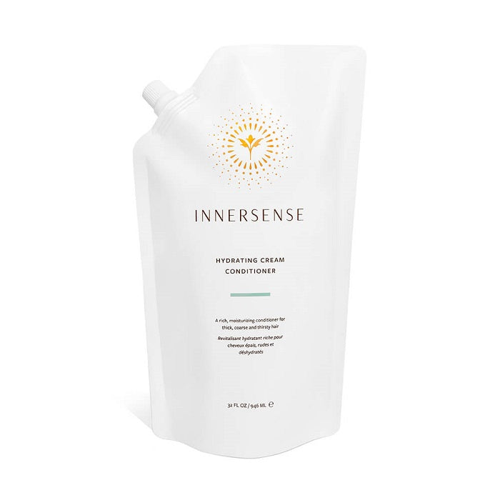 Award-winning organic hair care. Buy Innersense Hydrating Cream Conditioner 1Litre 946ml Refill Pouch at One Fine Secret. Natural & Organic Hair Care store in Melbourne, Australia.