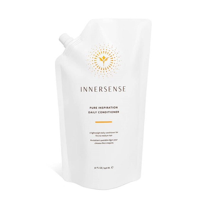 The best organic hair conditioner. Buy Innersense Pure Inspiration Daily Conditioner 1Litre 946ml Refill Pouch at One Fine Secret. Natural & Organic Hair Care store in Melbourne, Australia.